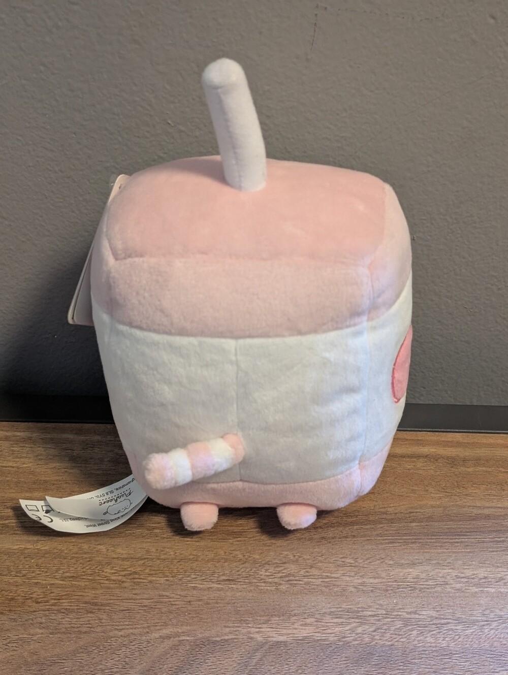 Pusheen Pink Apple Juice Box Sips Plush New Kawaii - Picture 3 of 11